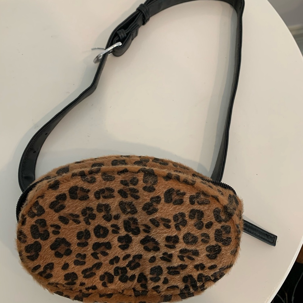 Nasty Gal cheetah print Fanny pack